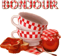 Gif bonjour chat